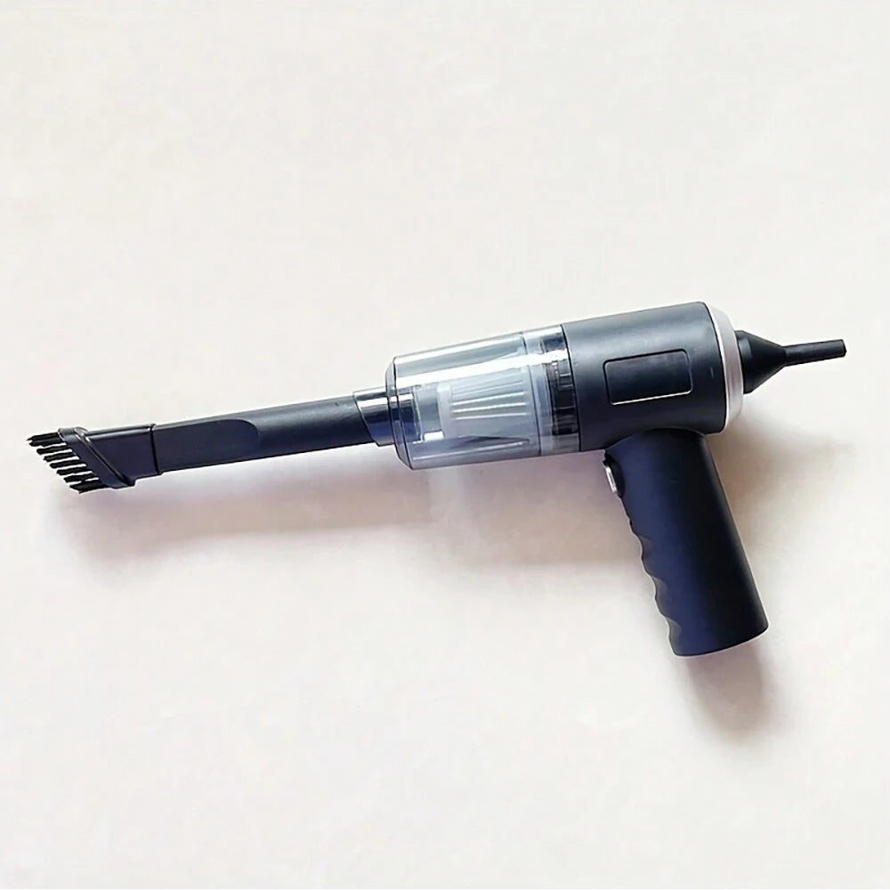 Cordless High-Power Car Vacuum Cleaner – USB Rechargeable