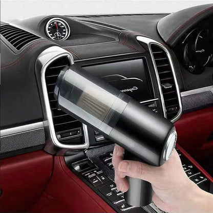 Cordless High-Power Car Vacuum Cleaner – USB Rechargeable