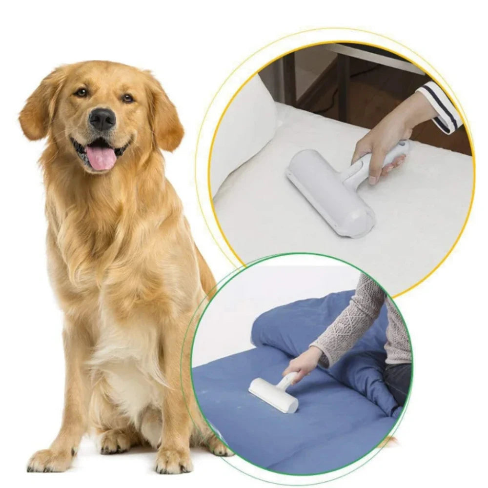Reusable Pet Hair Remover Roller – Remove Dog & Cat Hair from Furniture in Seconds